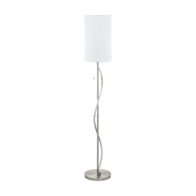 Lampa pardoseala ESPARTAL satin nickel, aluminium 220-240V,50/60Hz