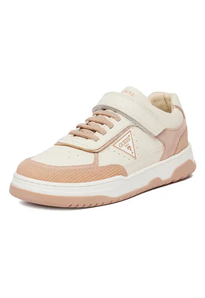 Pantofi Sport Copii - piele naturala - bej - velcro