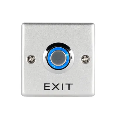 El-Eb53a Zinc Alloy Exit Button (no/com)
