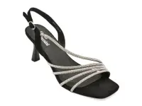 Sandale elegante FLAVIA PASSINI negre, A542, din piele intoarsa