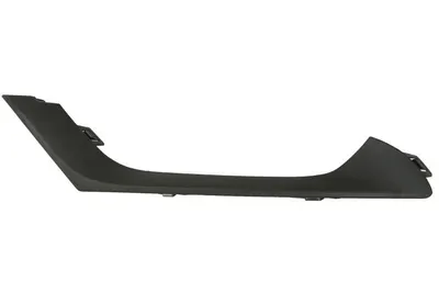 Ornament bara Stanga Fata potrivit CHRYSLER 200 2014-2016 - (plastic; negru-mat; certificat CAPA)