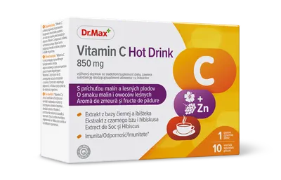 Dr. Max Vitamin C Hot Drink, 10 plicuri