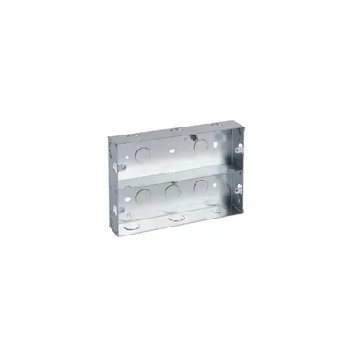 Montaj incastrat box - pentru Capac standard Englez s and frames - 2 x 6 module