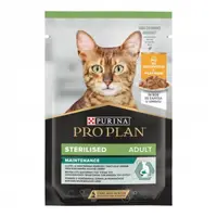 Set 26 buc x 85 gr Hrana umeda pentru pisici Pro Plan Sterilised Nutrisavour cu pui in sos