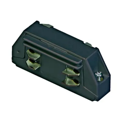3PH- conector longitudinal, negru, Serie albastru LINE ROUND