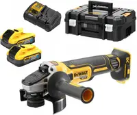 Șlefuitor unghiular cu acumulator DeWALT - DCG405H2T-QW, M14, 2 x 5.0 Ah Li-Ion