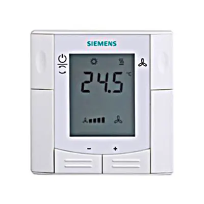 Termostat, montaj îngropat cu contact ventilator