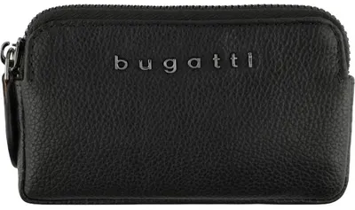 Husa pentru chei din piele Bugatti Bella - negru