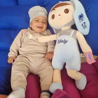 Papusa personalizata de plus Iepuras Baietel (XL)