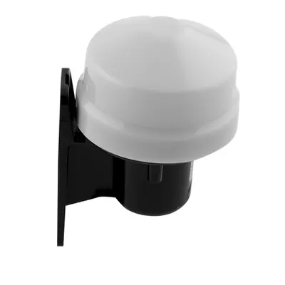 Fotosenzor IP44 10A 1200W Alb TG-1102.05