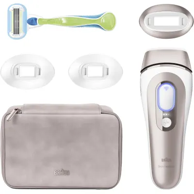 Braun Smart Skin Expert PL7257 dispozitiv inteligent IPL pentru îndepărtarea firelor de păr pentru corp, față, zona bikini și axile 1 buc