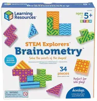 Set educațional Learning Resources - Provocări logice, 34 piese