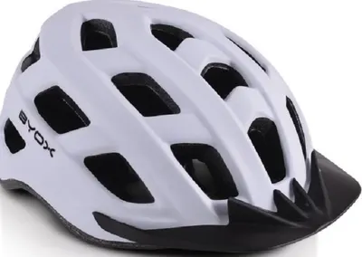 Byox Casca de protectie copii Y41 L 58-62 cm alba
