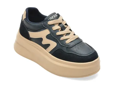 Pantofi sport GRYXX bleumarin, 66188, din piele naturala