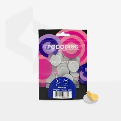 Rezerve pt disc pedichiura din burete Staleks PDFB-25