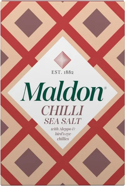 Sare de mare cu chilli, 100g, Maldon