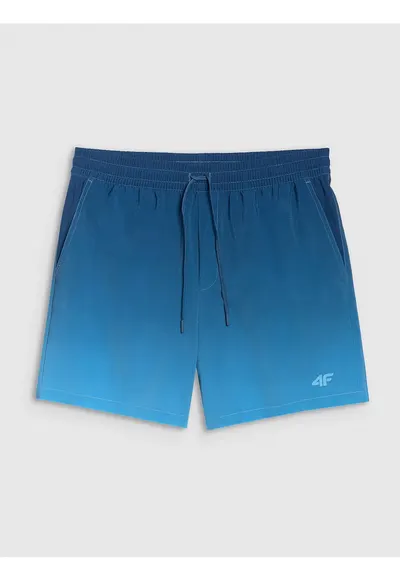 Pantaloni scurti de plaja barbati - poliester - Albastru