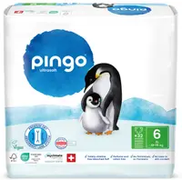 Scutece bebelusi Pingo Ultrasoft - XL, mărimea 6, 13-18 kg, 32 buc.