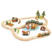 Set de tren in padure cu brazi Wild Pines Train set