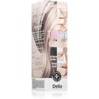 Delia Cosmetics Cameleo Toner toner color pentru păr culoare White Chocolate 75 ml