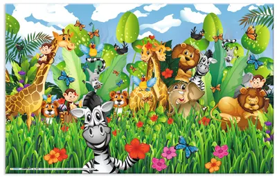 Substrat de birou Herma - Jungla