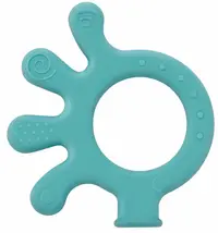 Jucărie de dentiție pentru bebeluși BabyJem - Octupus, verde