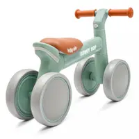 Ride On fara pedale Ride On cu cadru usor din aluminiu,ghidon reglabil,roti EVA,sezut moale si limitator directie de siguranta Baby Mix Bunny Hop Green