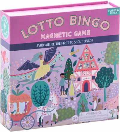 Joc de societate Magnetic Lotto Bingo: Fairy Tale - Pentru copii