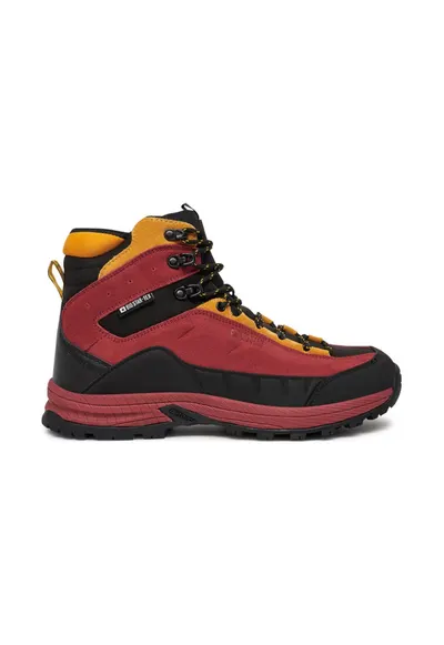Ghete barbati - 71325 - Piele naturala - Rosu