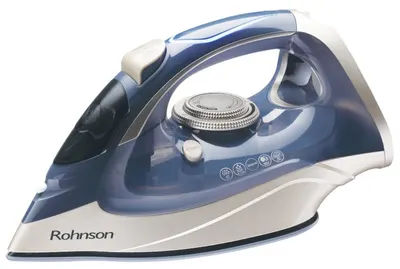 Fier Rohnson - R-396, 3000W, albastru/alb