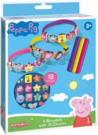 Set creativ Totum - Fă-ți singur brățări Peppa Pig