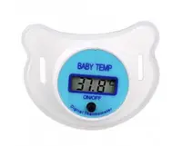 Termometru Electronic pentru Bebelusi tip Suzeta 2 in 1 cu ecran
