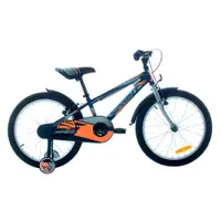 Bicicleta pentru baieti Max Bike Sprint Casper 20 inch Albastru Portocaliu Neon