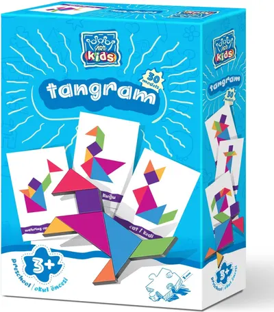 Joc de puzzle pentru copii Art Puzzle din 7 piese - Tangram