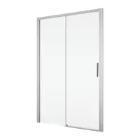 Usa dus glisanta 130 cm, grosime sticla 6 mm, tratament anticalcar, profil crom, Ronal Divera