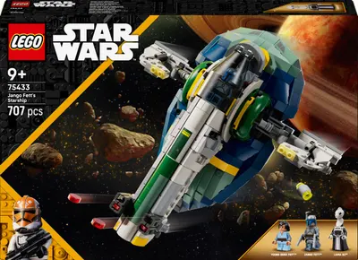 Constructor LEGO Star Wars - Nava spațială a lui Jango Fett (75433)