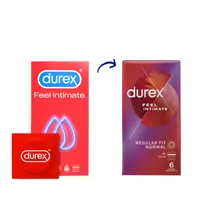Prezervative Feel Intimate, 6 bucati, Durex