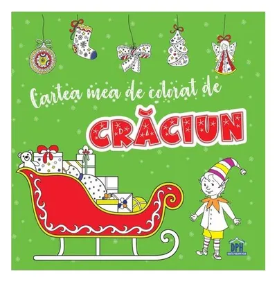 Cartea mea de colorat de Crăciun - Hardcover - ***