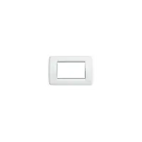 Placa ornament 2 module Rondo Vimar(Idea)metal white
