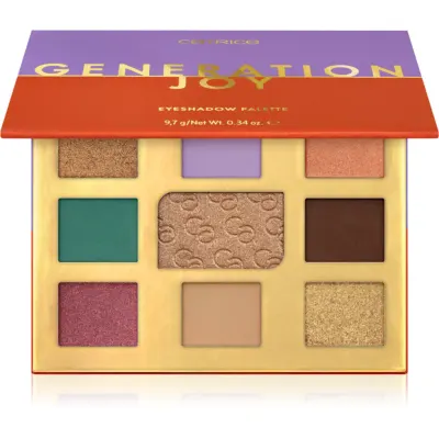 Catrice GENERATION JOY paletă cu farduri de ochi culoare C01 Show It Off 9.7 g