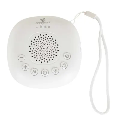 Dispozitiv zgomot alb pentru bebelusi cu melodii si lampa veghe Cangaroo Lumanoise