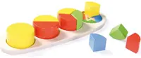 Jucarie din lemn Andreu toys - Tabla educativa cu cercuri si fractii