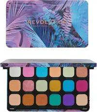 Makeup Revolution Forever Flawless - Paletă de farduri Desert Desire, 18 culori