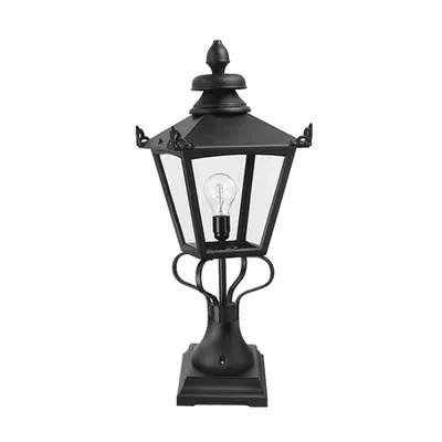 Pitic pentru exterior Grampian 1 Light Pedestal Lantern