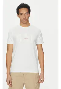 Tricou barbati - 305288431 - Bumbac - Alb - Alb