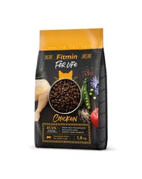 FITMIN Cat For Life Adult Chicken 1,8 kg hrana cu pui pentru pisici adulte