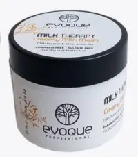 Masca profesionala de par EVOQUE Milk Therapy Deep Treatment TRAVEL SIZE 50 ml - Cu 12 Aminoacizi din Proteine din Lapte, Reparare si Hidratare Intensa