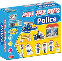 Set de jucării vorbitoare Jagu - Poliția, 11 piese