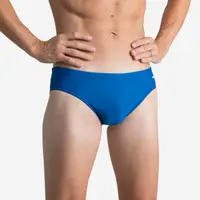 Slip de baie înot 100 Basic Albastru Bărbați