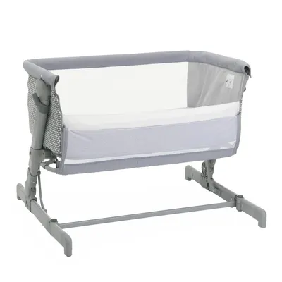 Patut atasabil Chicco Next 2 Me Go, Soft Grey, 0luni+